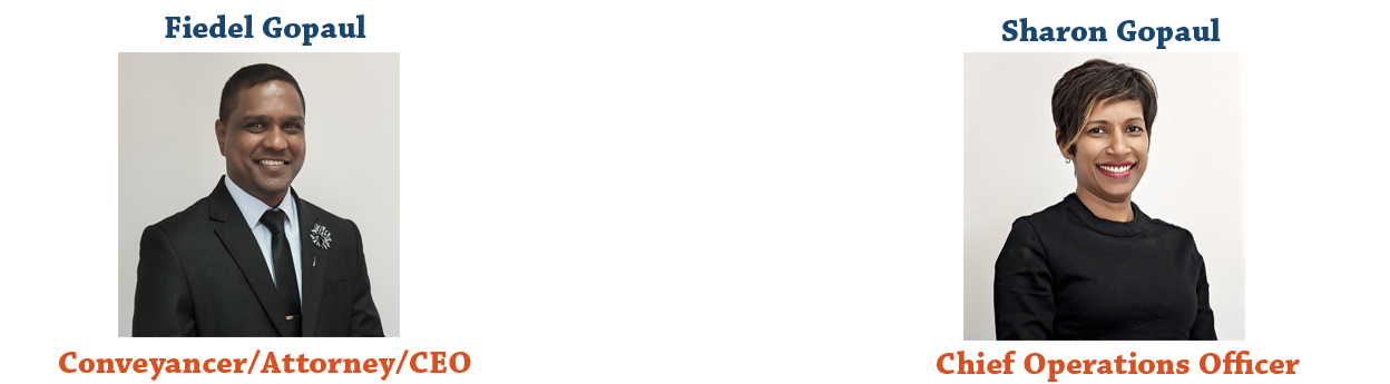 Fidel Gopaul and Sharon Gopaul